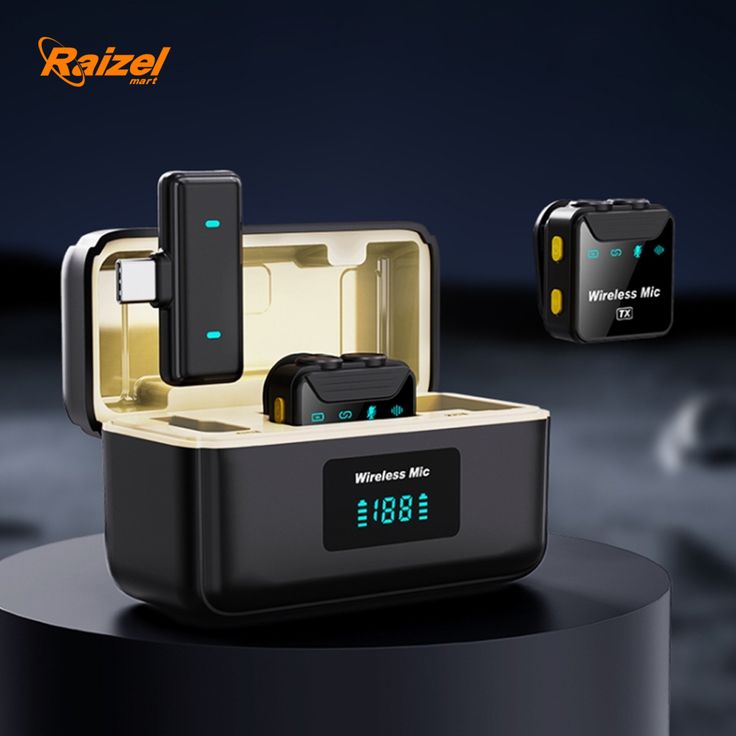 Wireless Microphone with Charging Cabin