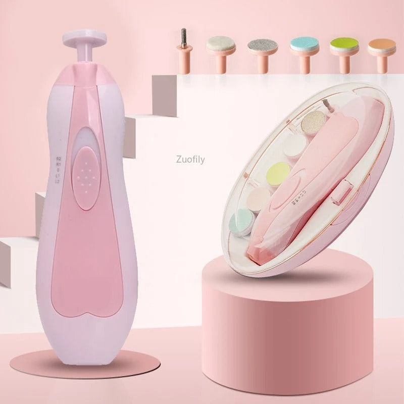Baby Electric Nail Trimmer - Safe & Gentle for Newborns