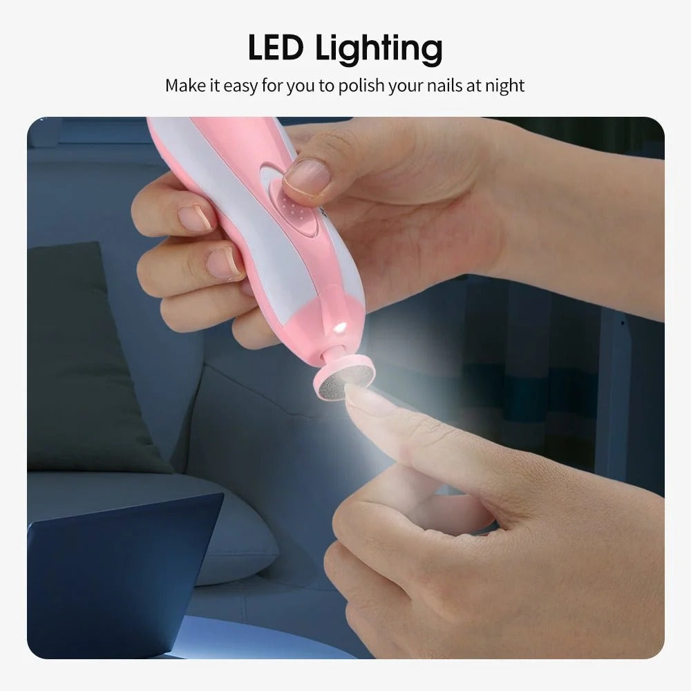 Baby Electric Nail Trimmer - Safe & Gentle for Newborns