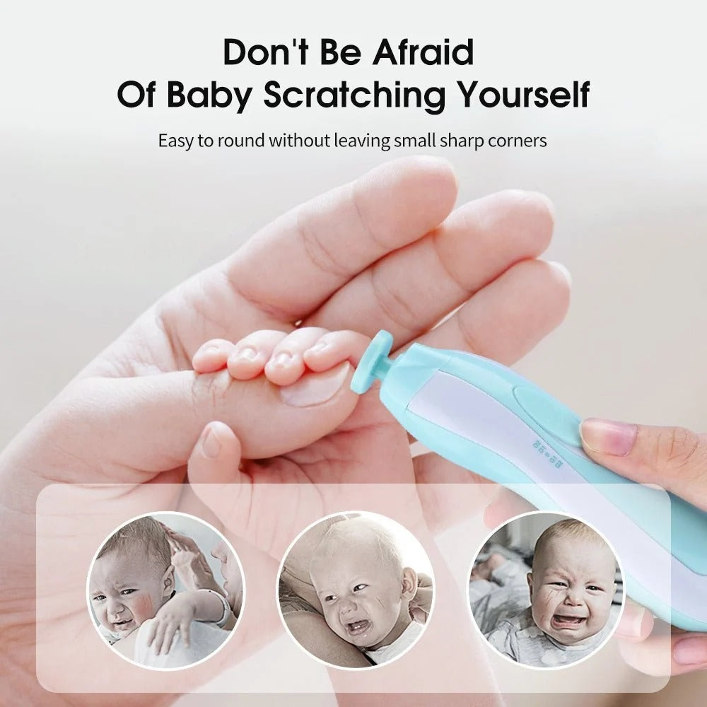 Baby Electric Nail Trimmer - Safe & Gentle for Newborns